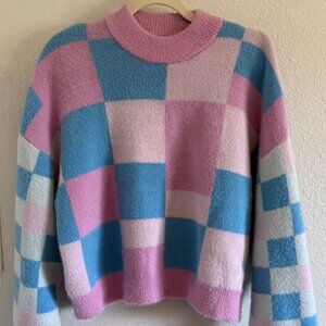 COTTON ON - Multicolor Colorblock Soft Pullover - Size Womens Large